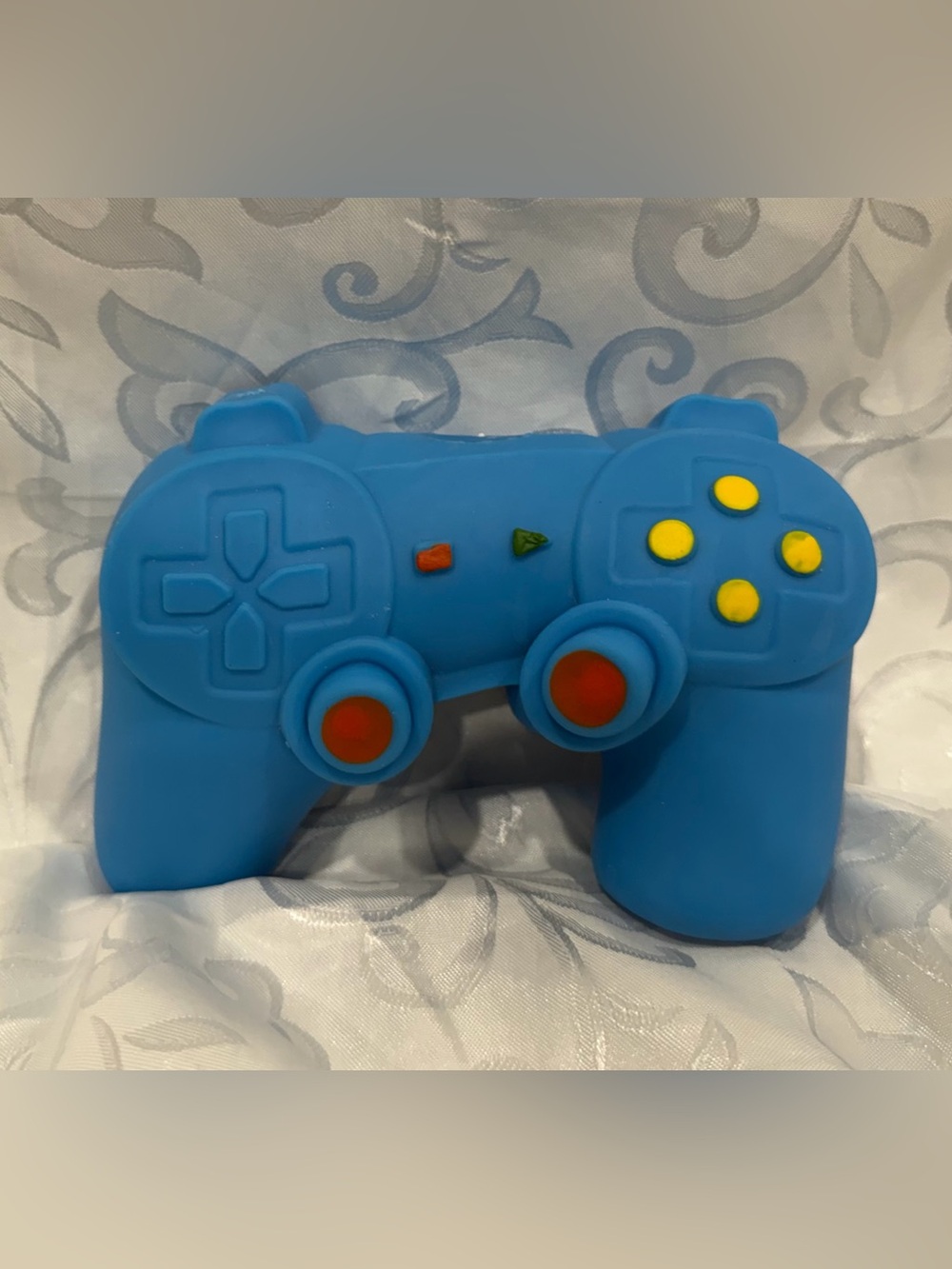 Squishy Blue Kids Game Controller Toy - Soft Grip Play Controller New